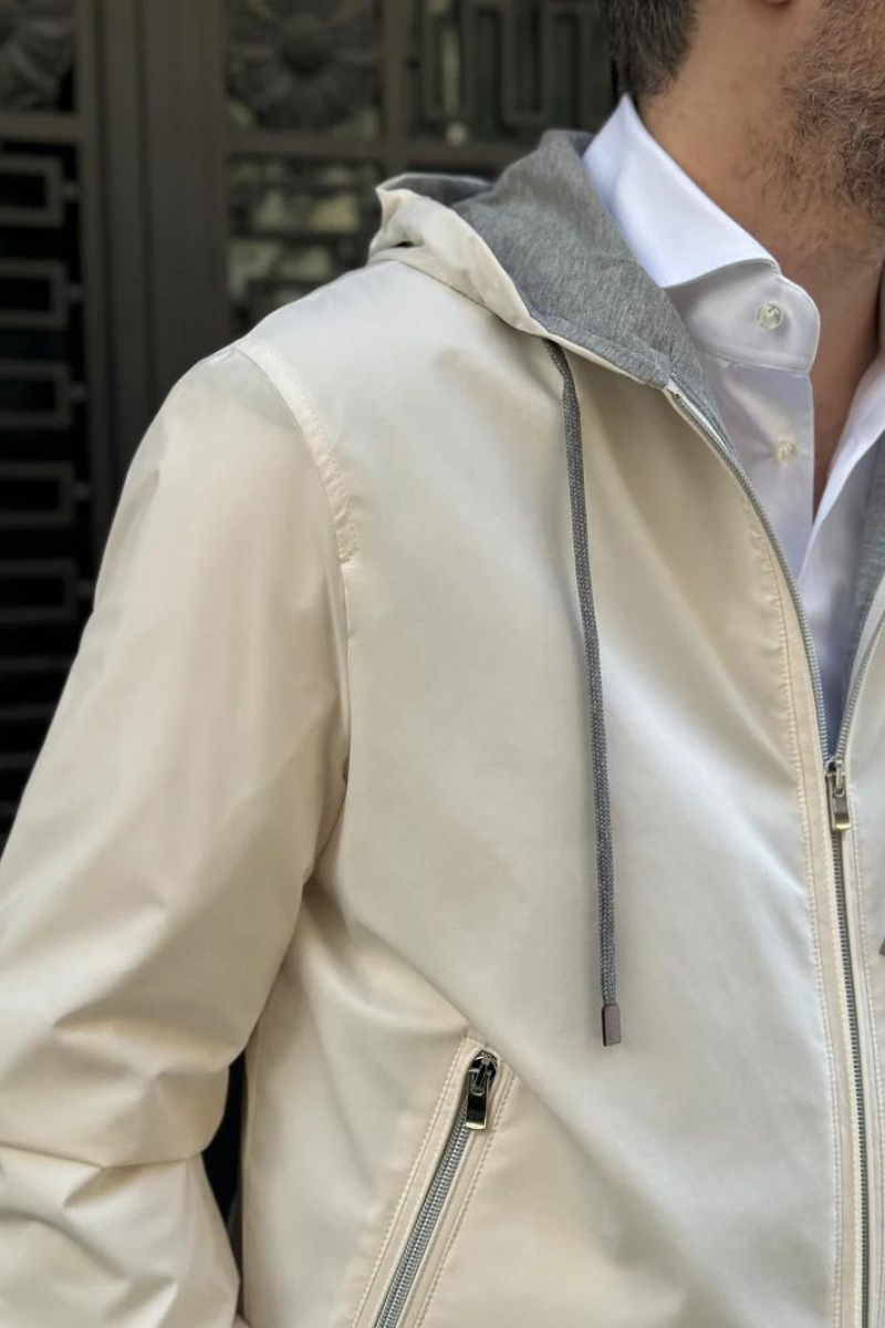 Coverall Jacket - Ivory