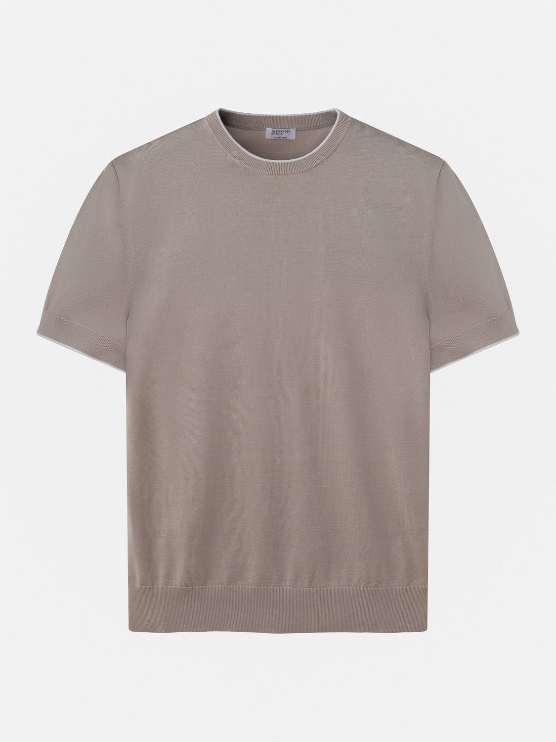 Ringer T-shirt - Stone