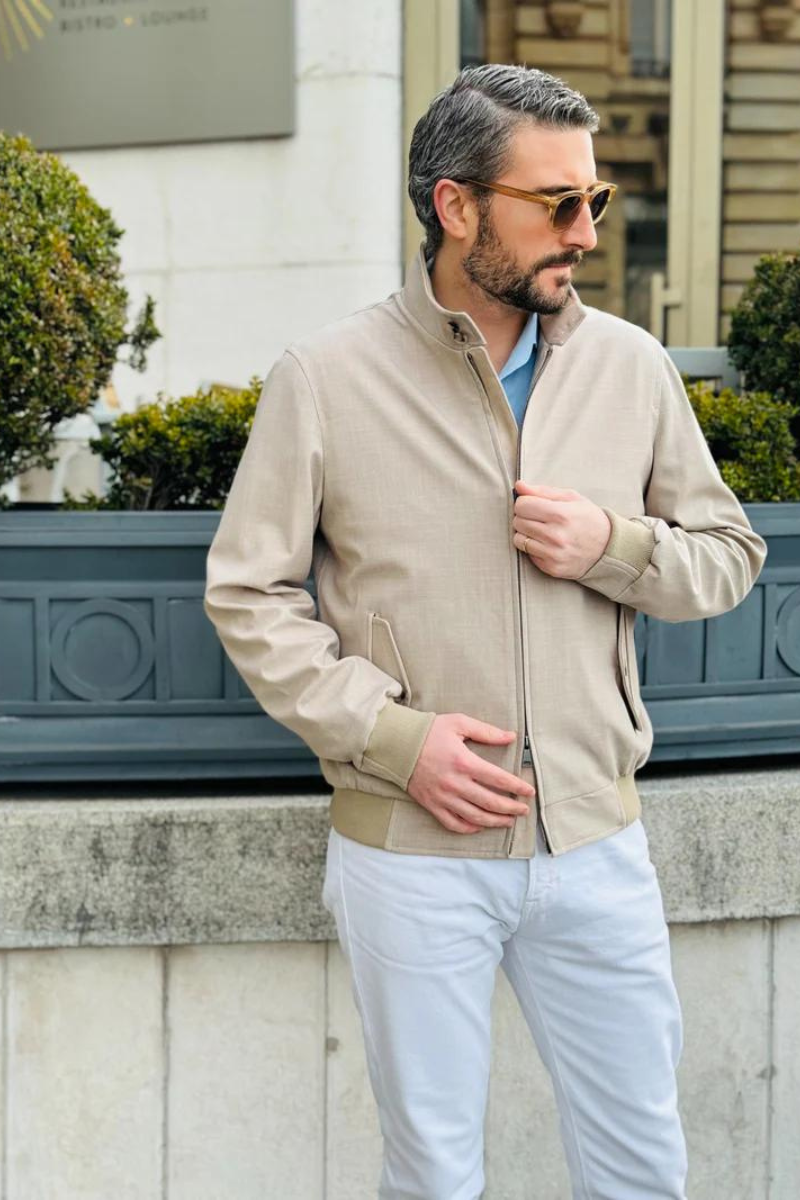 Iconic Blouson - Sand