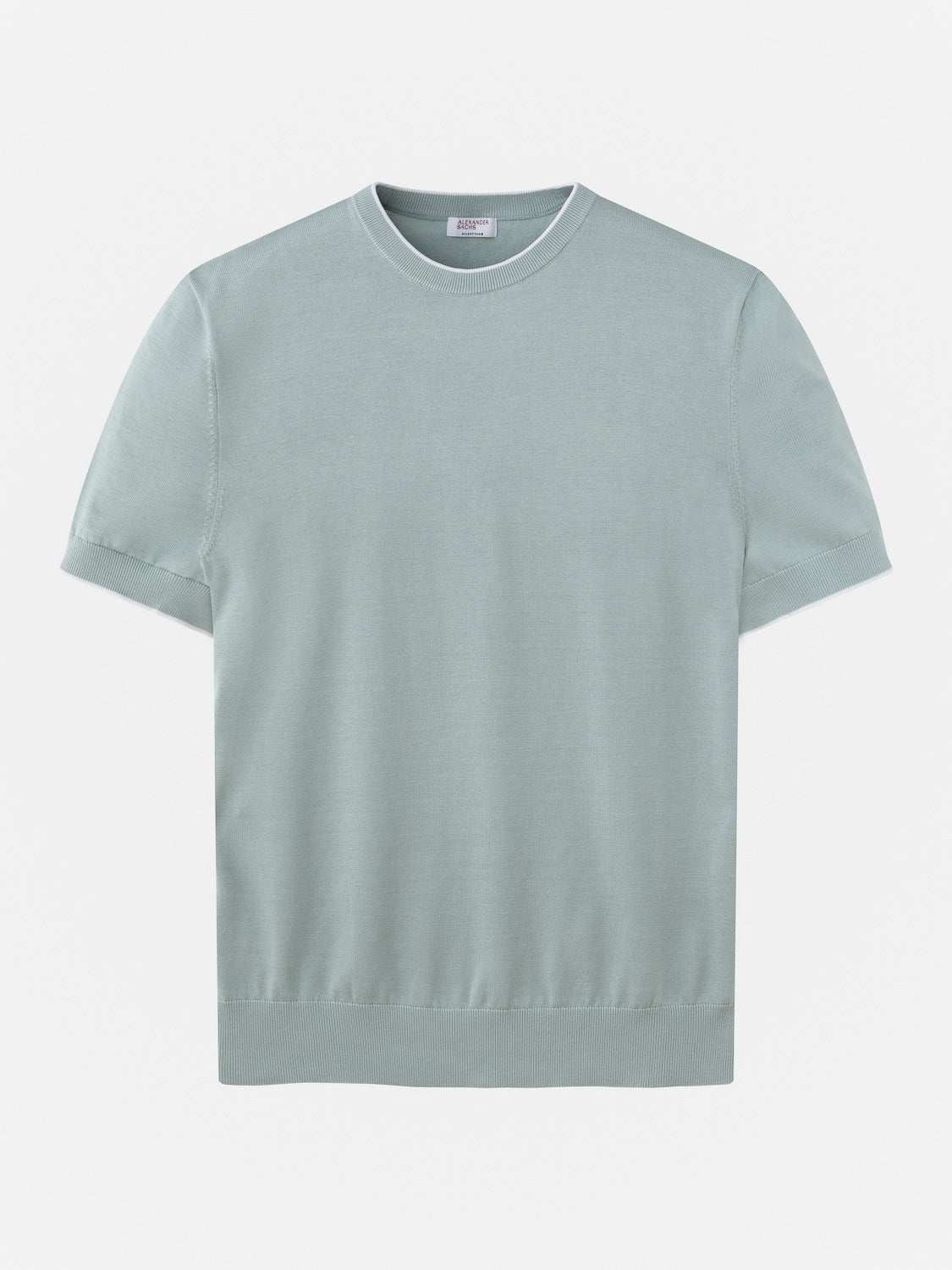 Ringer T-shirt - Aquamarine