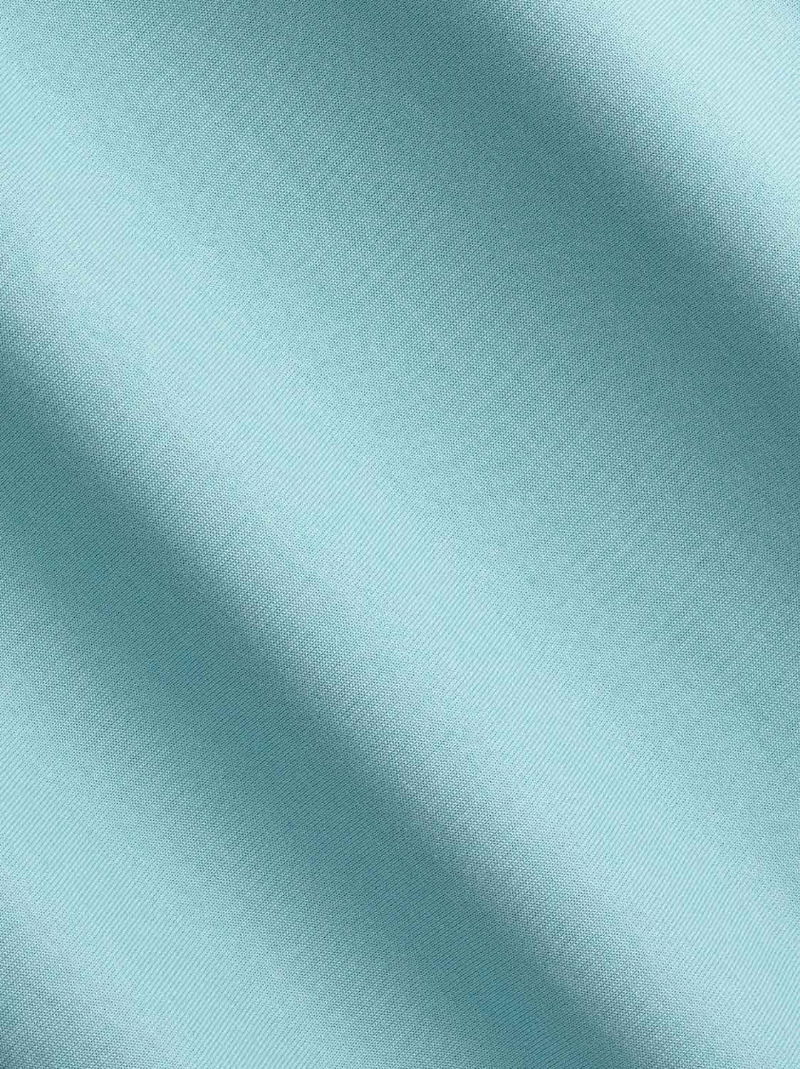 Buttonless Polo - Turquoise