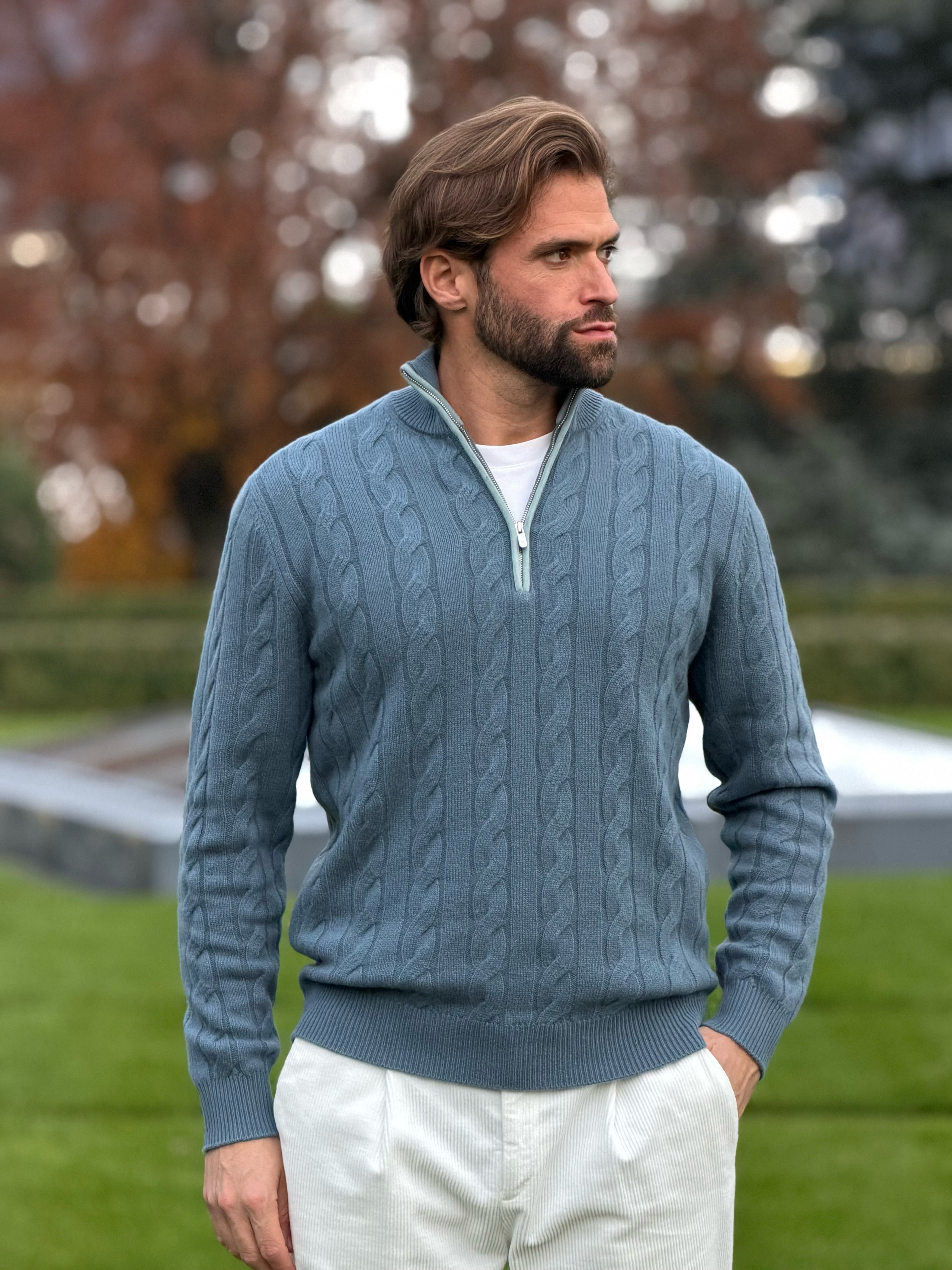 Chalet sweater - Stone Wash