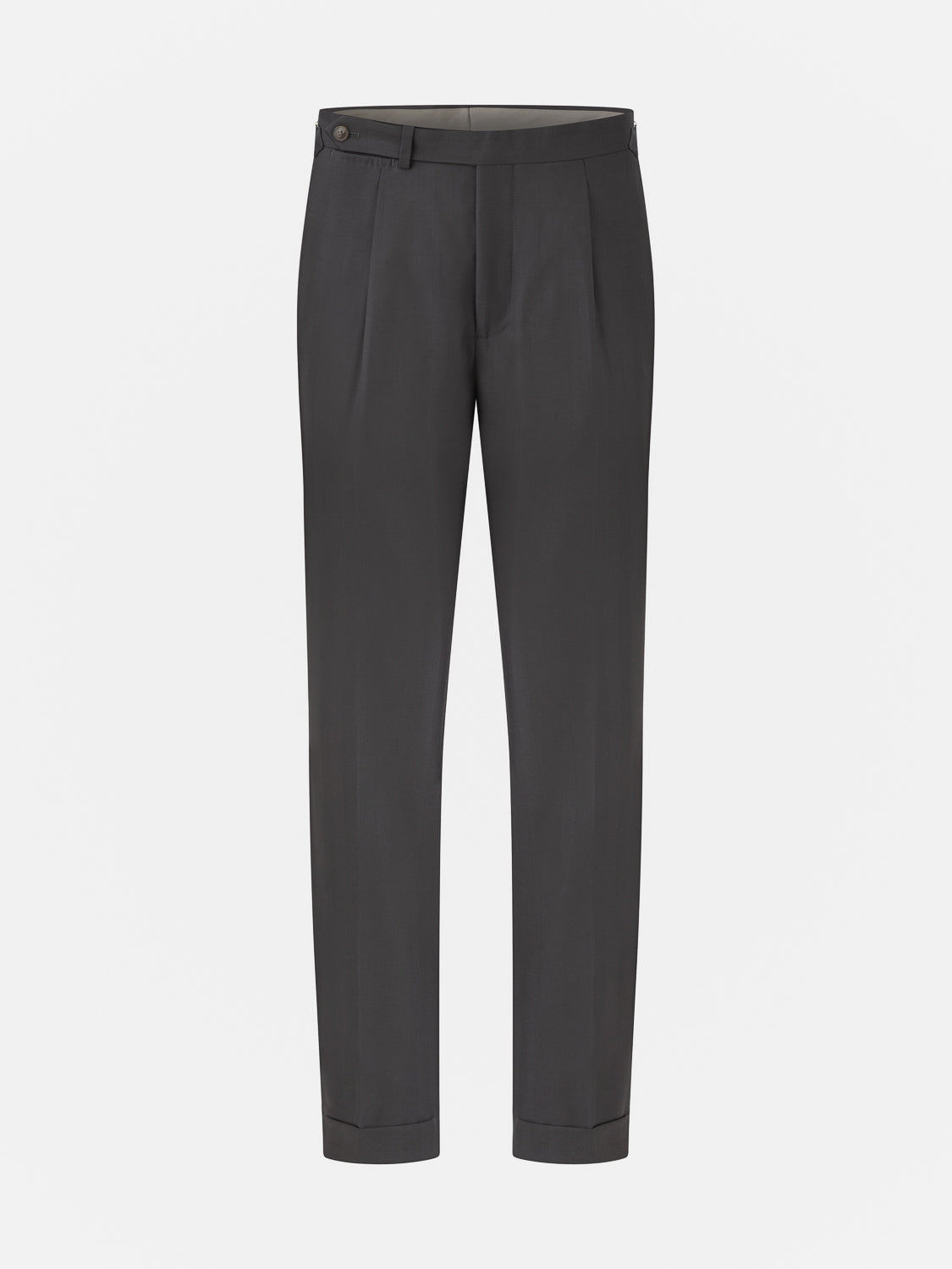 Herringbone Suit - Dark brown