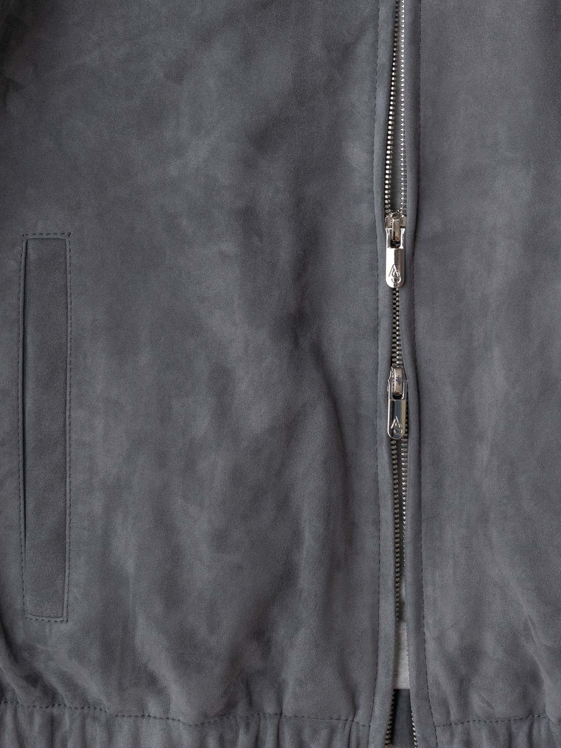 Heritage Blouson - Ice Suede Leather