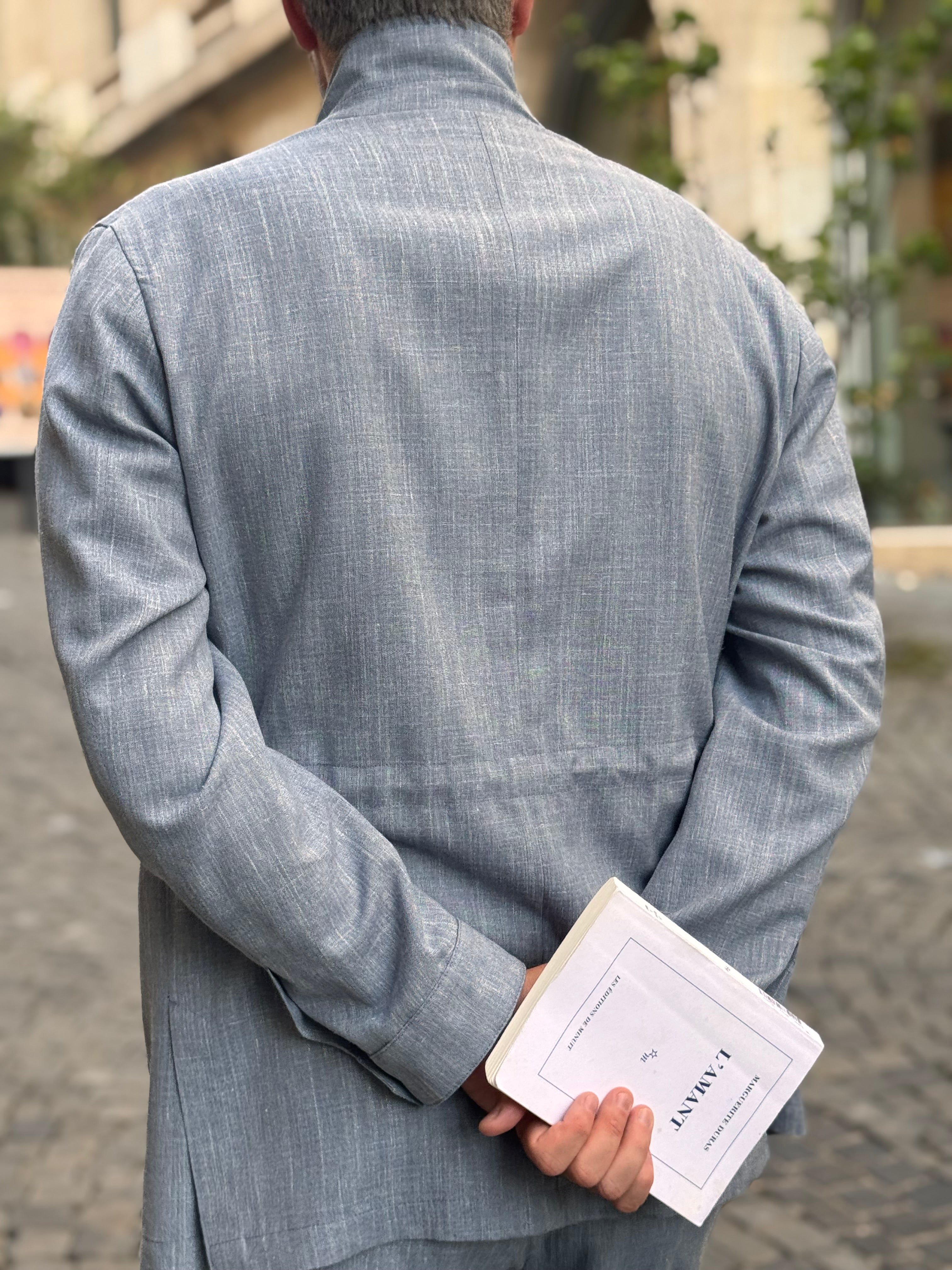 Informal Outfit - Linen Blue