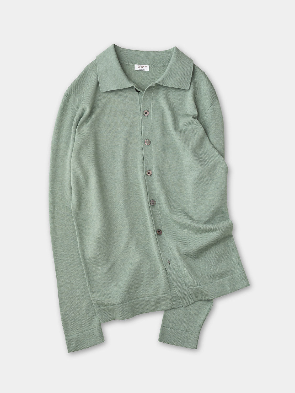 Shirt Knitted - Sage Green