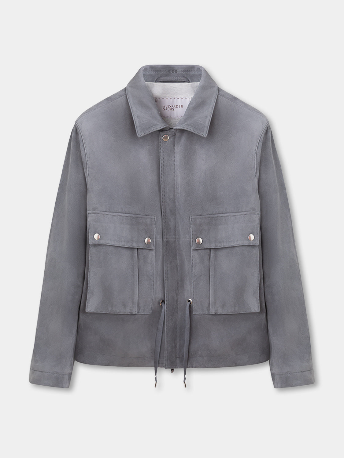Straight Blouson - Ice Suede Leather