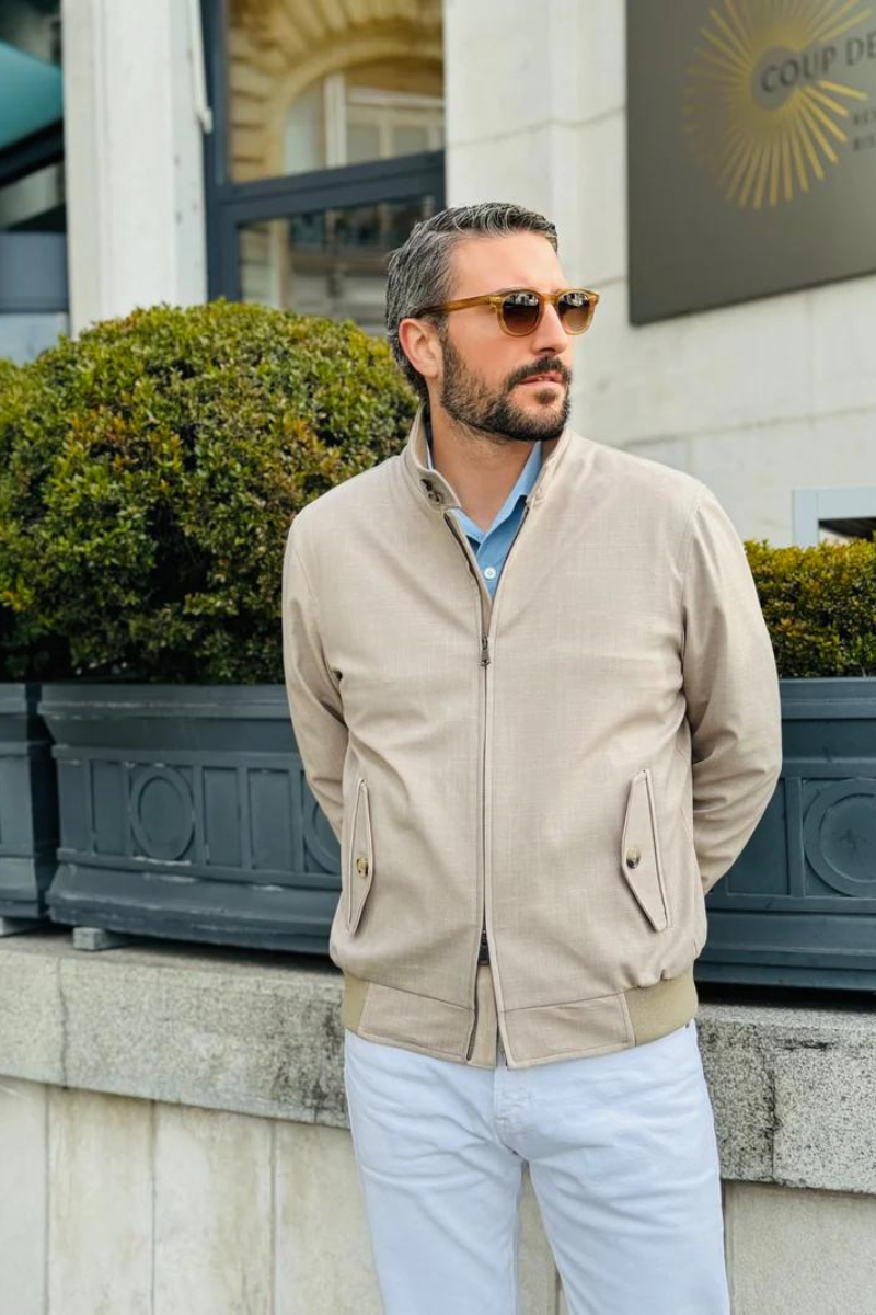 Iconic Blouson - Sand