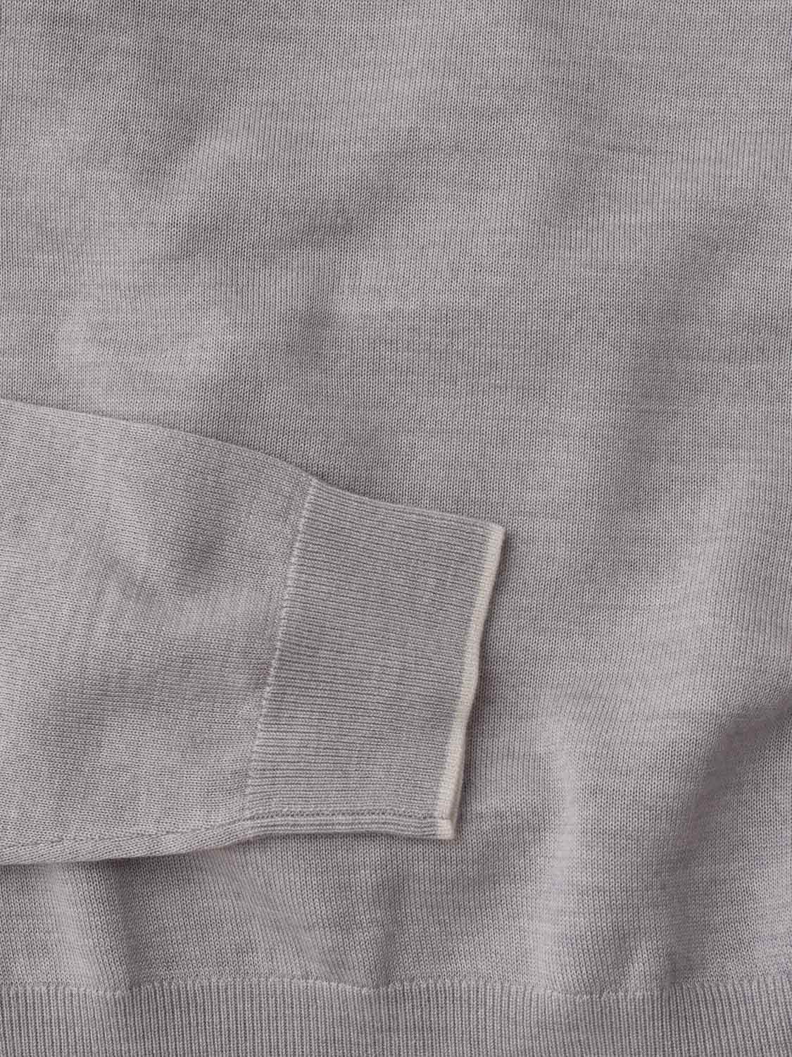 Crew Neck - Grey Mélange
