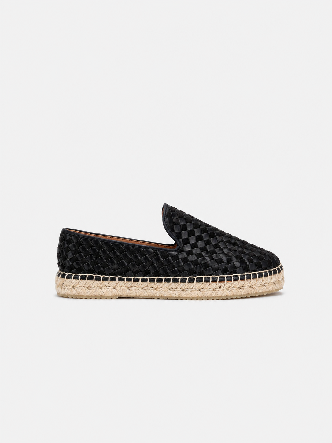 Espadrilles Braided - Brown Leather