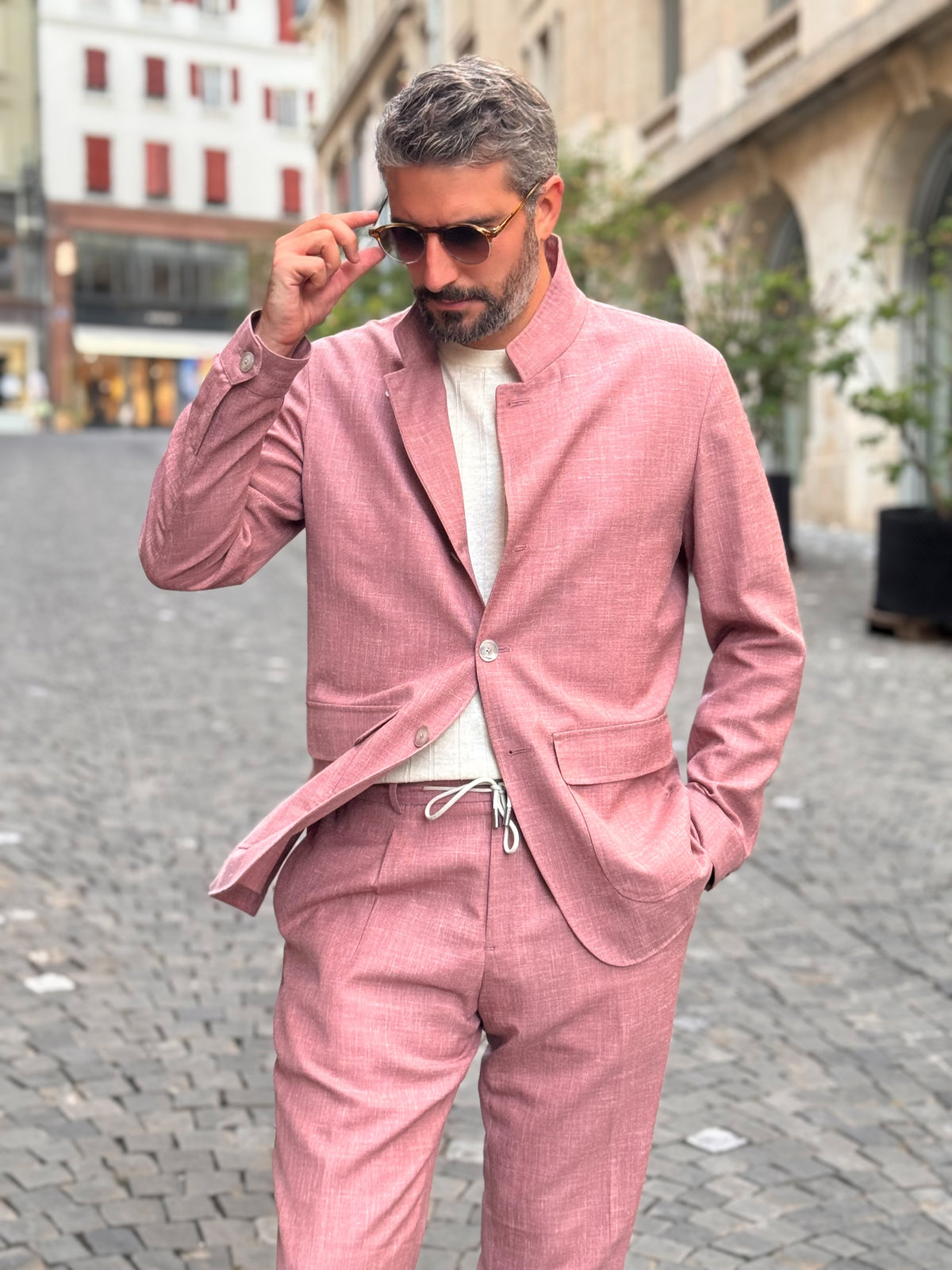Informal Outfit - Linen Pink