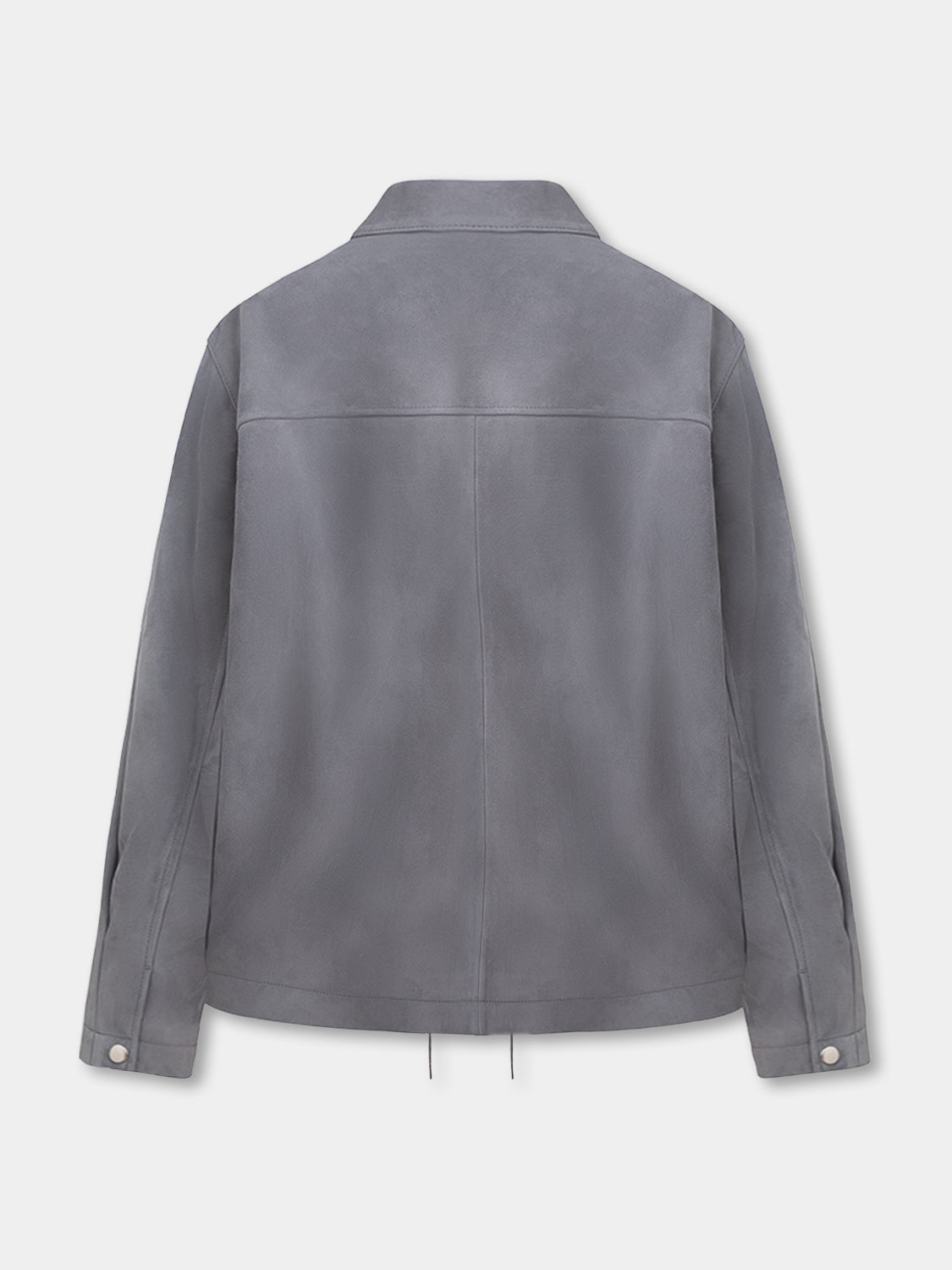 Straight Blouson - Ice Suede Leather