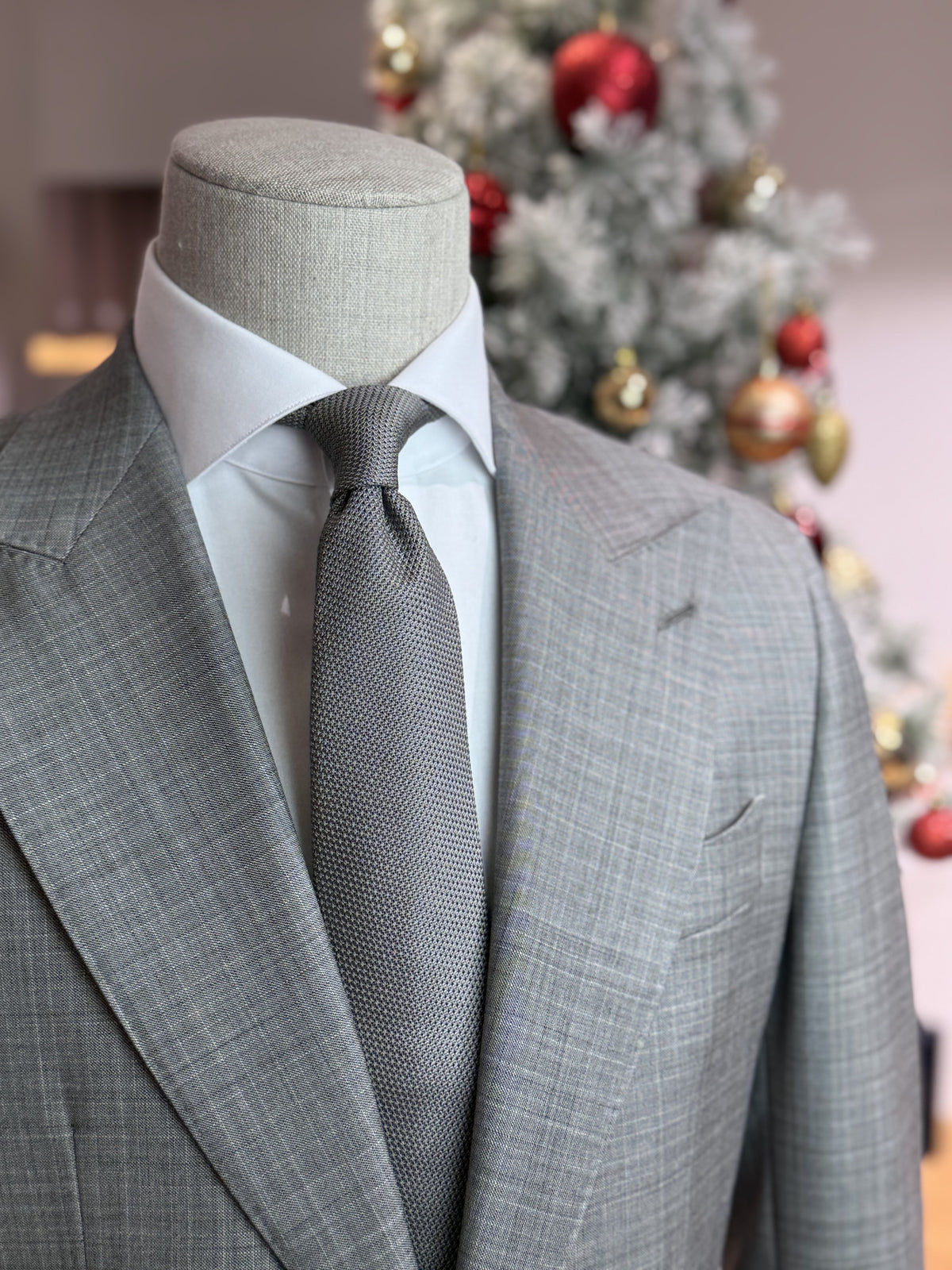 Florence Suit - Taupe Melange