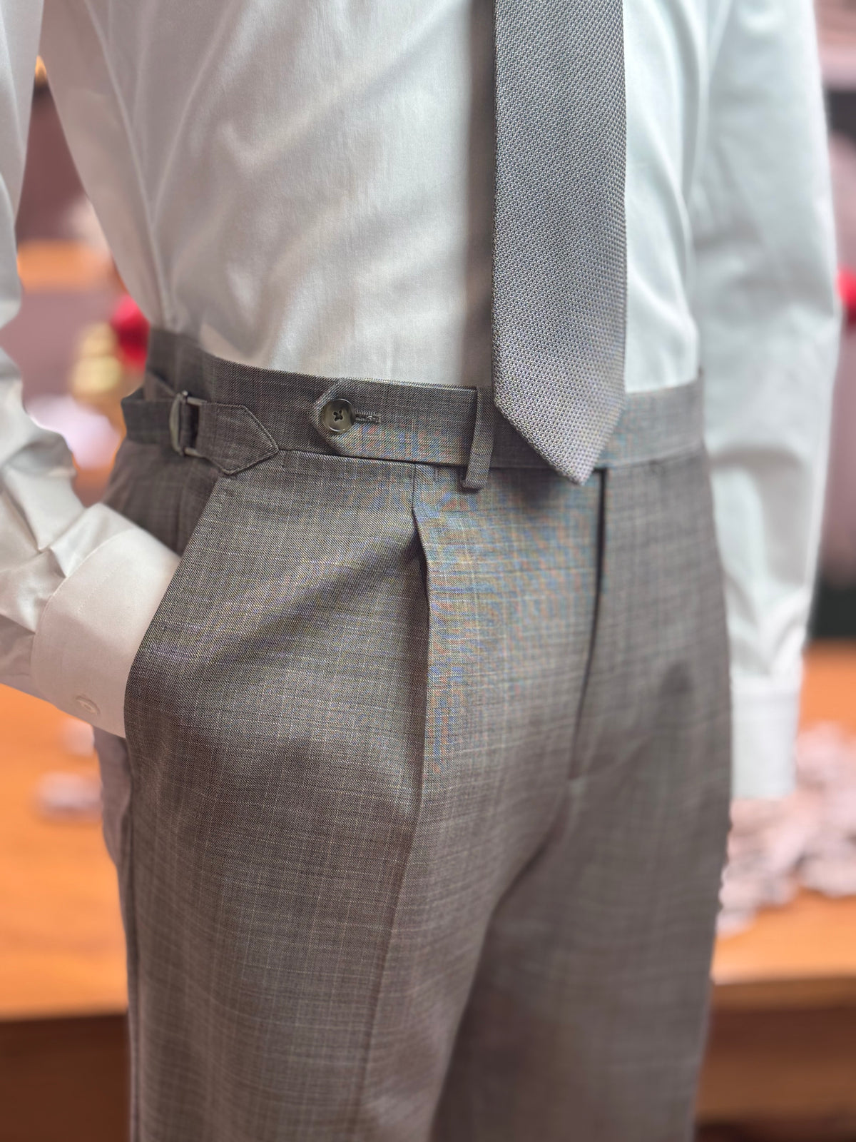 Florence Suit - Taupe Melange