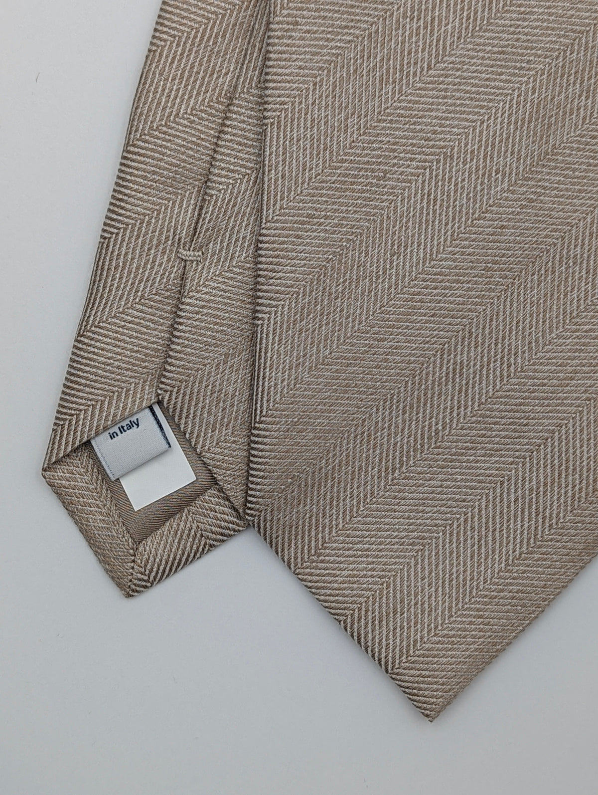 Tie - Silk Herringbone