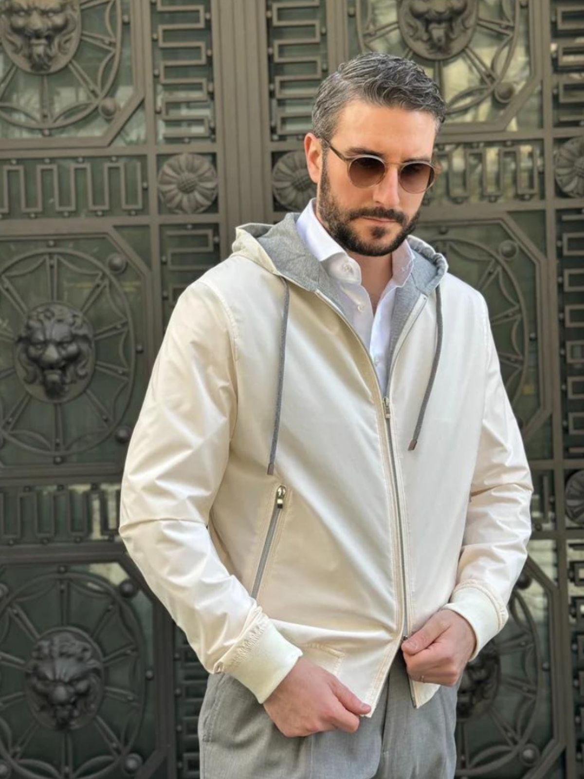Coverall Jacket - Ivory