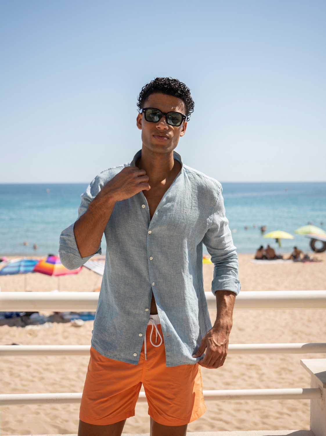 Satya Shirt - Blue Jeans Denim Linen