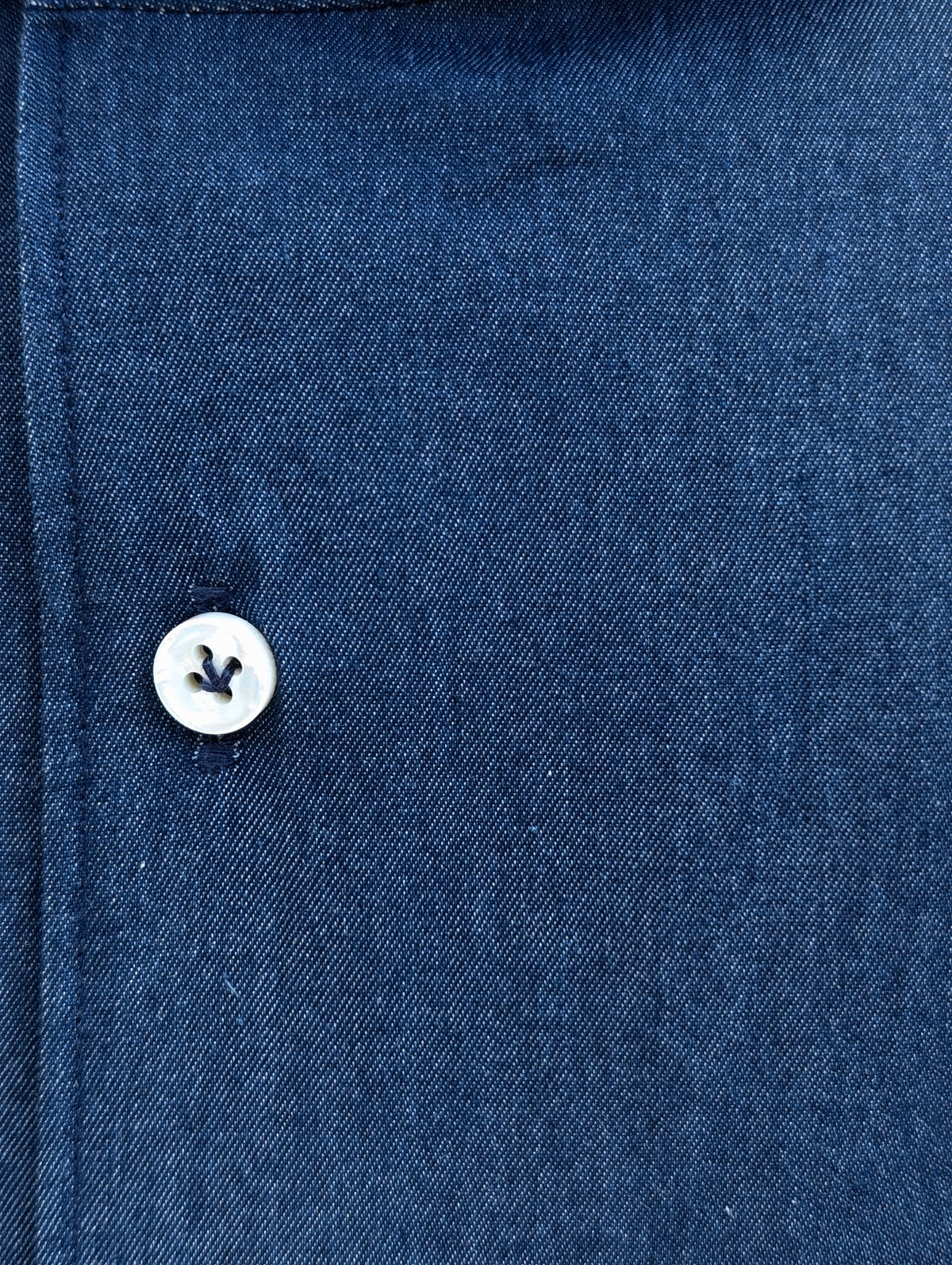 Cutaway 1-Piece shirt - Raw Denim