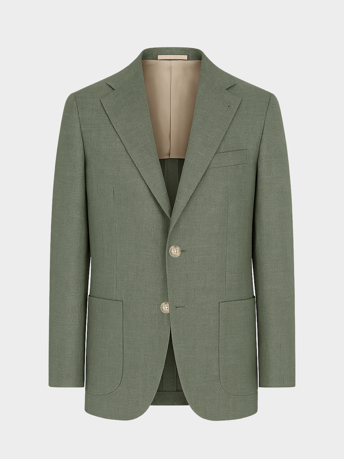Blazer Linen Blend - Sage Green