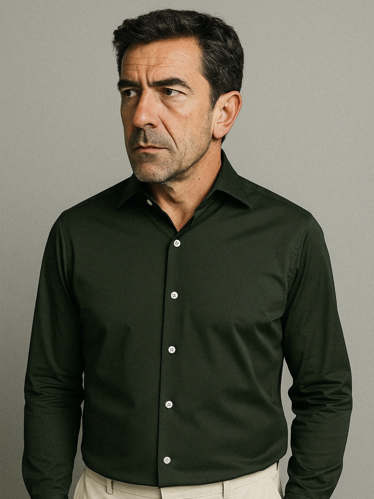 Jersey shirt - Moss Green