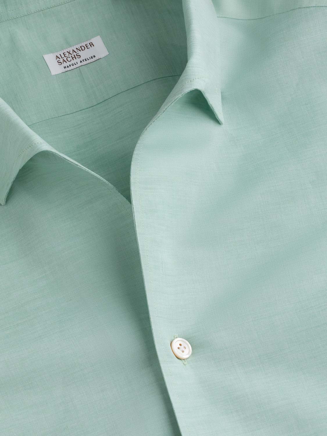 Cairo Handmade Shirt - Sage Green Frescolino