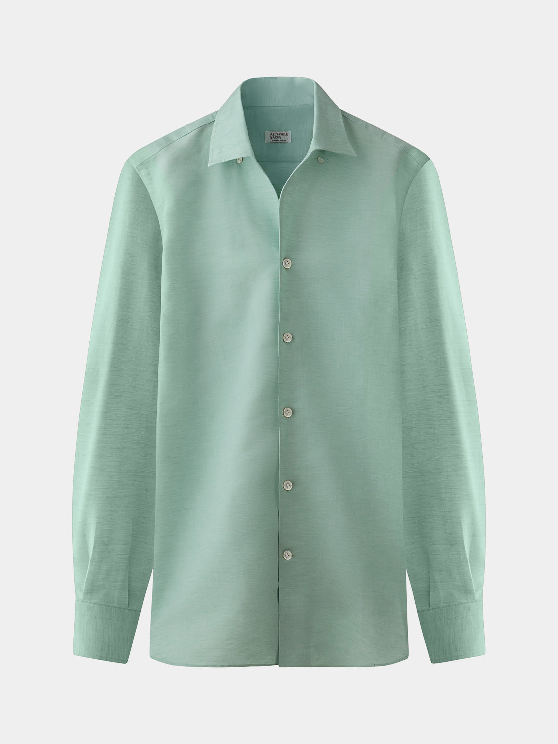 Cairo Handmade Shirt - Sage Green Frescolino