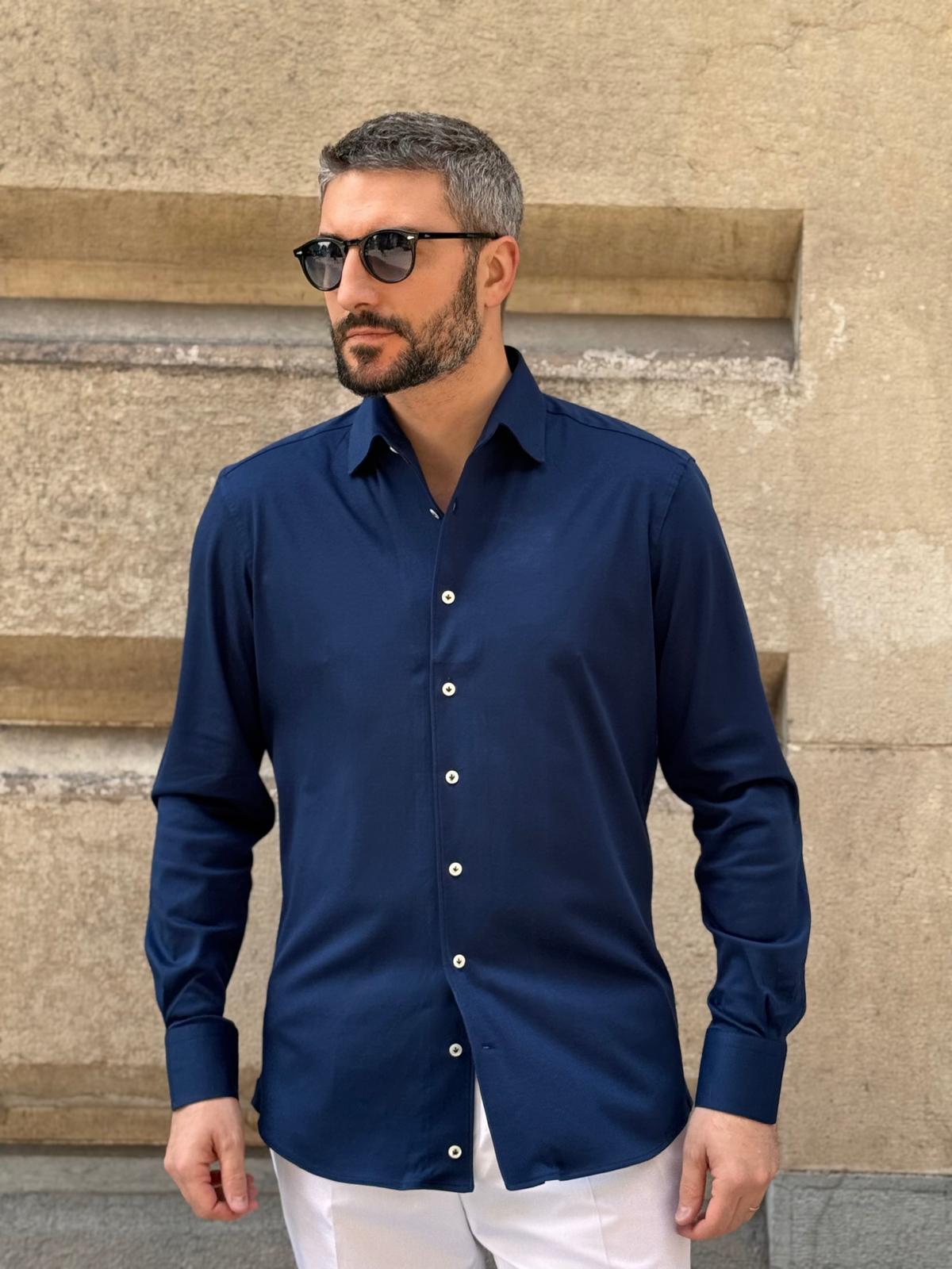 Jersey shirt - Marine