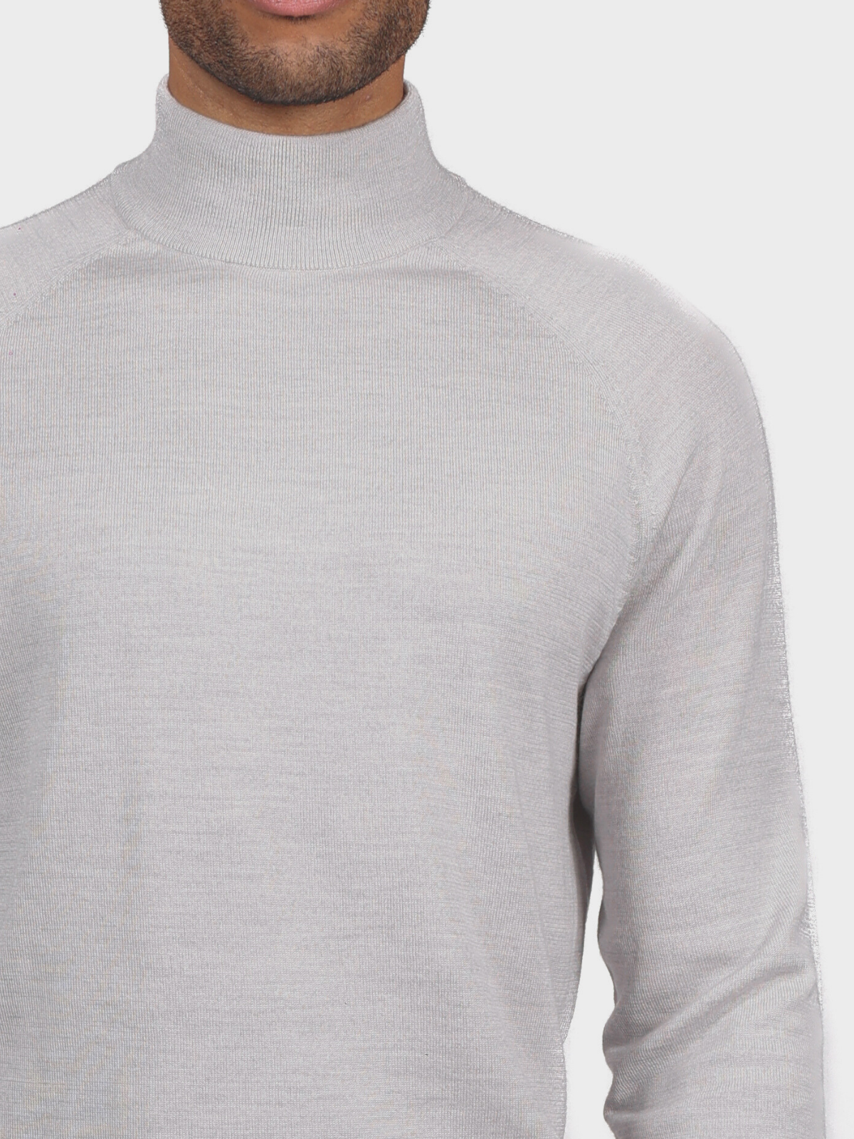 High Neck - Grey Mélange