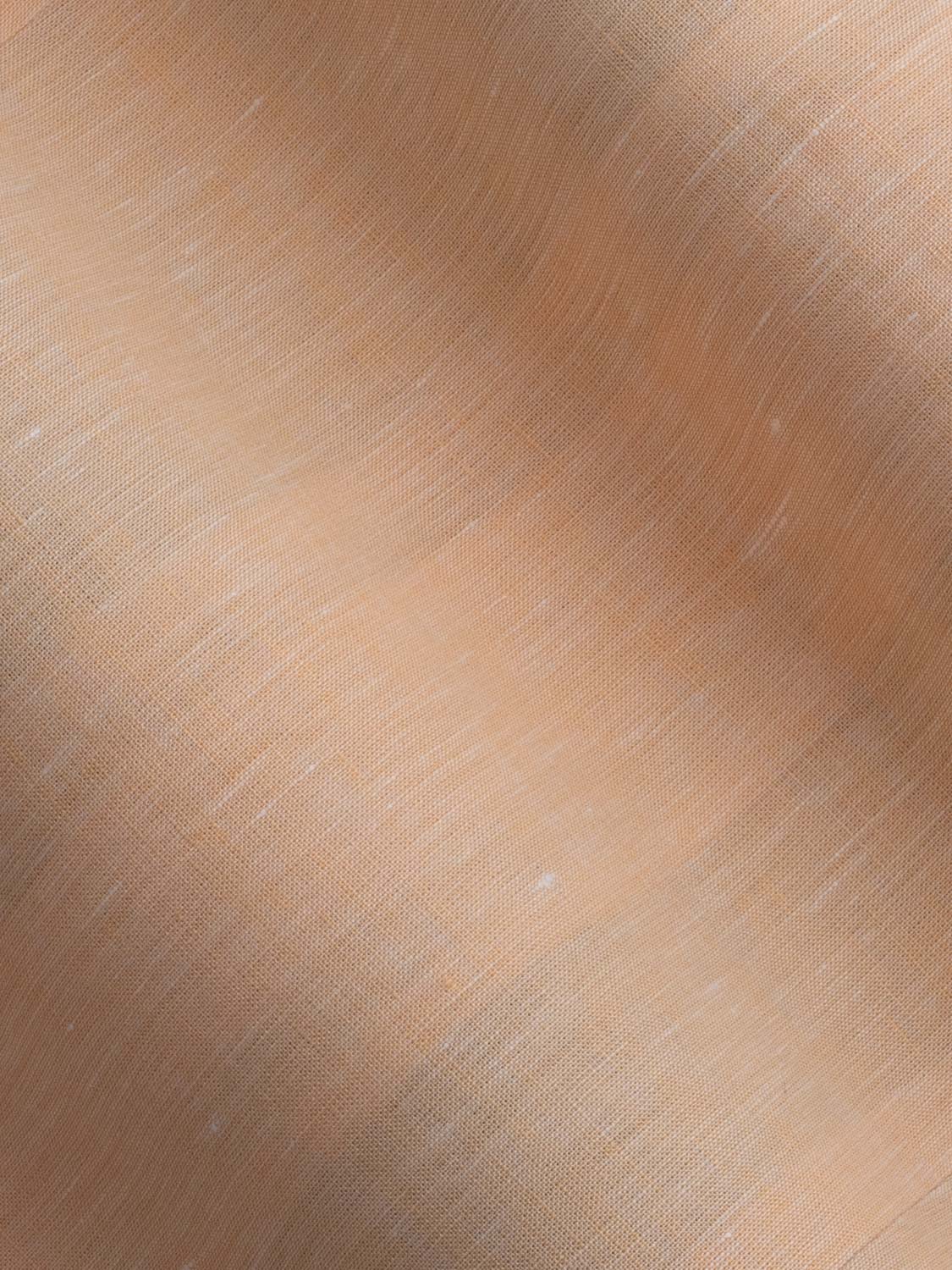 Cairo Handmade Shirt - Peach Linen