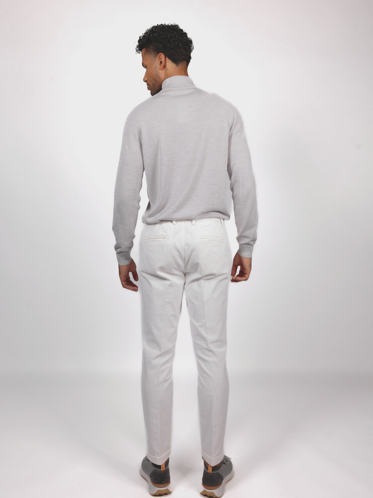 High Neck - Grey Mélange